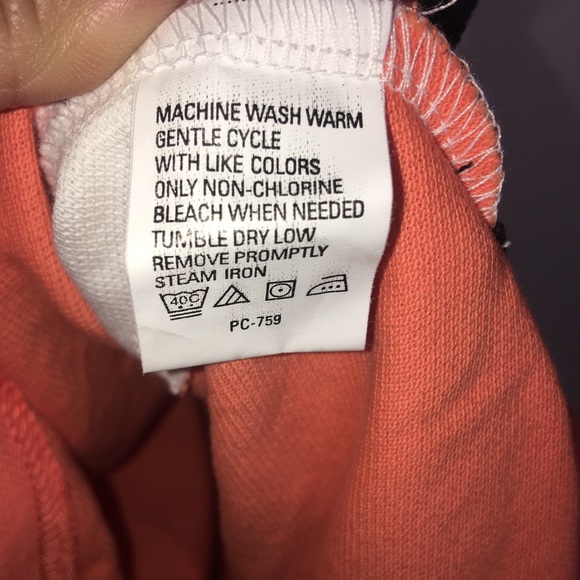 Izod Polo Mens Color Block Orange White Shirt-S - Picture 7 of 8